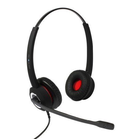 Plusonic USB Headset 10.2P, binaural, compatible to Teams and Skype - 187939 - 1