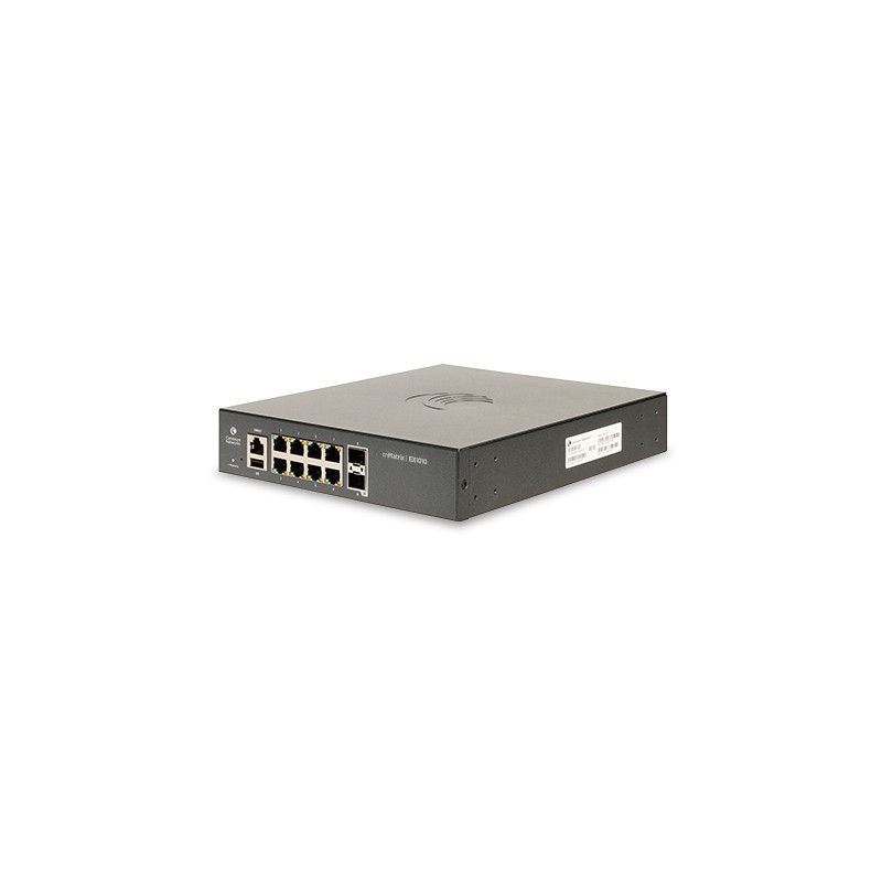Cambium Networks cnMatrix, 8x Ehternet Switch, 2x SFP, EX1010 - 190073 - 1
