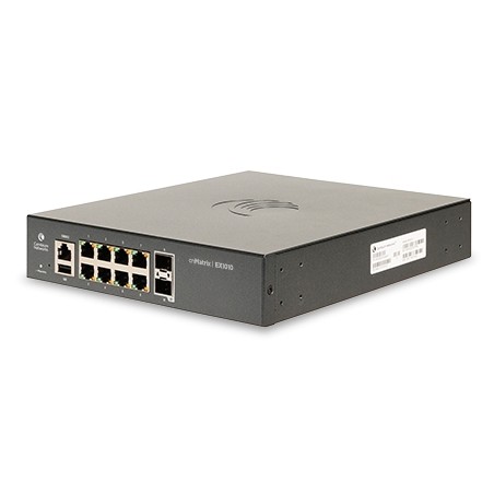 Cambium Networks cnMatrix, 8x Ehternet Switch, 2x SFP, EX1010 - 190073 - 1