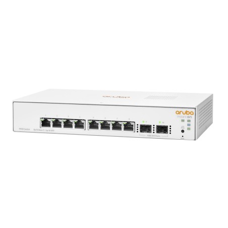 HP Switch 1000Mbit, 8xTP, 1930-8G-2SFP, Lüfterlos, - 190251 - 1
