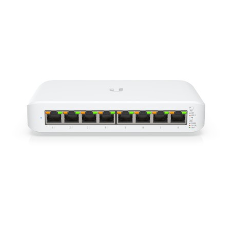 Ubiquiti Switch Lite / 8 Port / 4x POE+ / 4x RJ45 Gigabit / USW-Lite-8-PoE - 190267 - 1