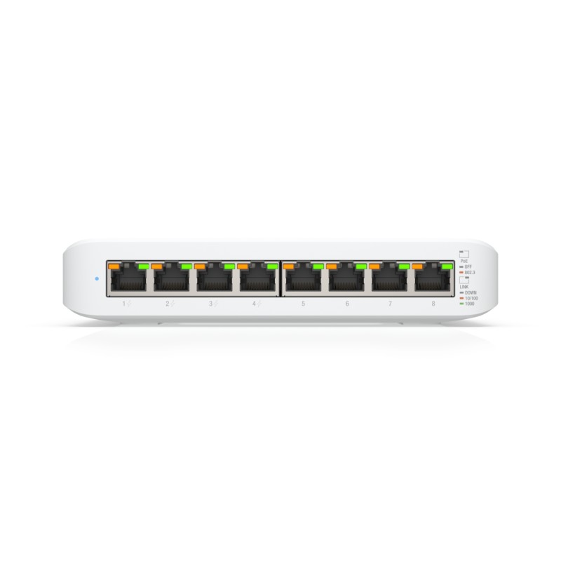 Ubiquiti Switch Lite / 8 Port / 4x POE+ / 4x RJ45 Gigabit / USW-Lite-8-PoE - 190267 - 2