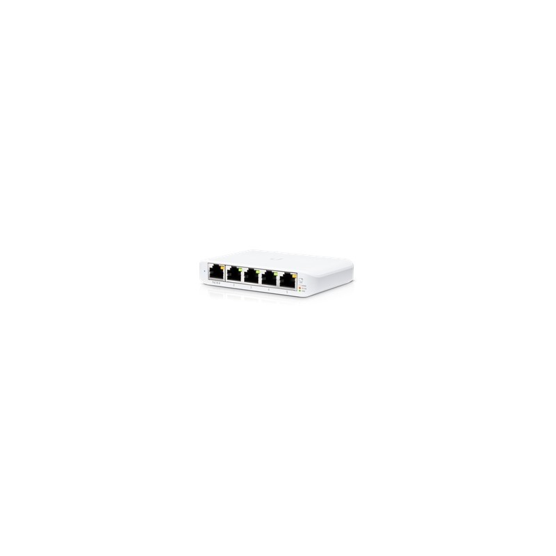 Ubiquiti Switch smart managed Layer2 5 Port &bull 5x GbE &bull 1x PoE at In &bull Desktop &bull Lüfterlos &bull 3er Pack &bull U