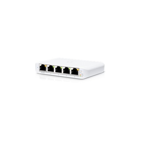 Ubiquiti Switch smart managed Layer2 5 Port &bull 5x GbE &bull 1x PoE at In &bull Desktop &bull Lüfterlos &bull 3er Pack &bull U