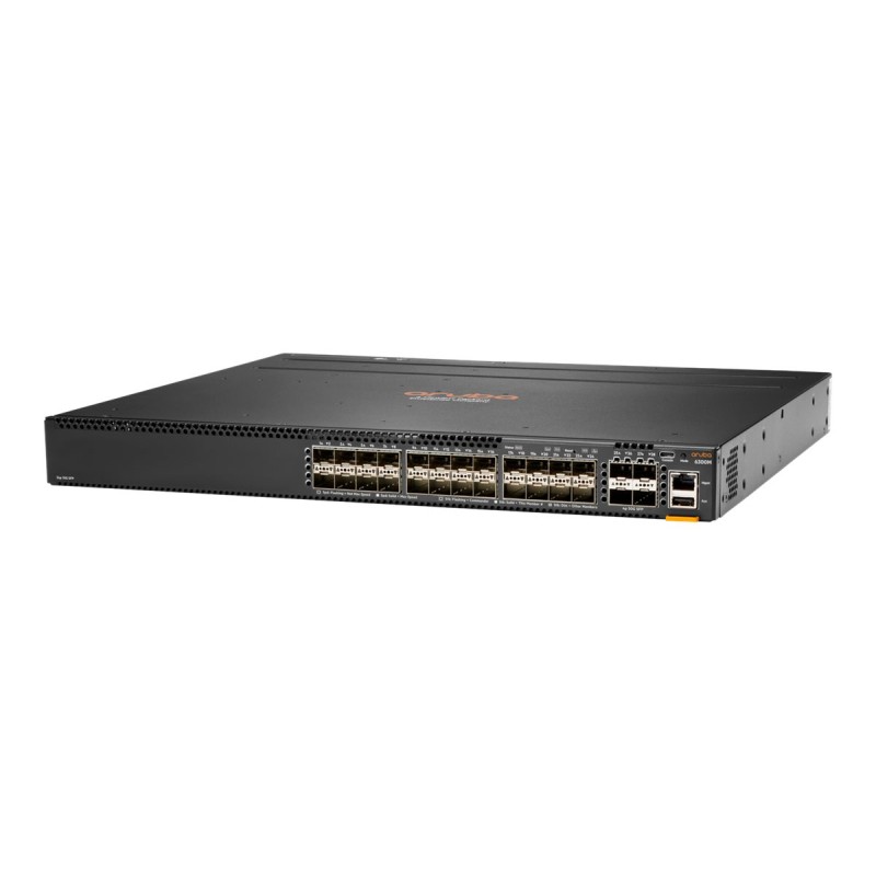 HP Switch Aruba 6300M 24-port SFP+ and 4-port SFP56,(ohne Netzteil!) - 198283 - 1