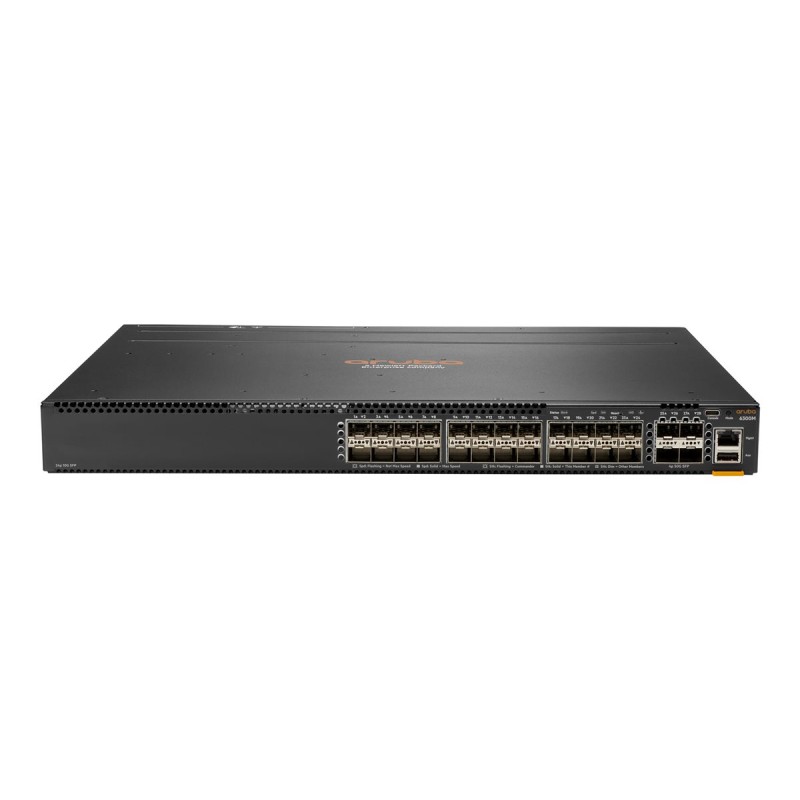 HP Switch Aruba 6300M 24-port SFP+ and 4-port SFP56,(ohne Netzteil!) - 198283 - 3