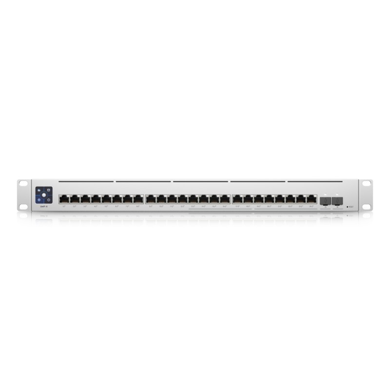 Ubiquiti Switch full managed Layer3 26 Port &bull 12x 2,5 GbE &bull 12x GbE &bull PoE Budget 400W &bull 24x PoE at &bull 2x SFP+
