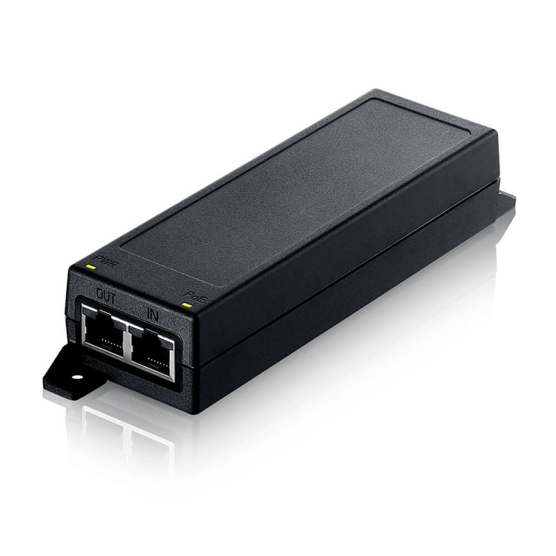 Zyxel PoE+ Injector, Multi Gig 1/2,5/5Gb Single Port 802.3bt PoE++ Injector, POE12-60W - 200942 - 1