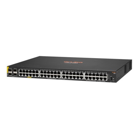 HP Switch 1000Mbit, 48xTP, 4xSFP/SFP+-Slot, 6100-48G-CL4-POE-4SFP+-370W, - 201297 - 1
