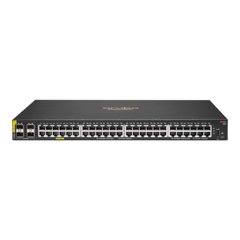 HP Switch 1000Mbit, 48xTP, 4xSFP/SFP+-Slot, 6100-48G-CL4-POE-4SFP+-370W, - 201297 - 3
