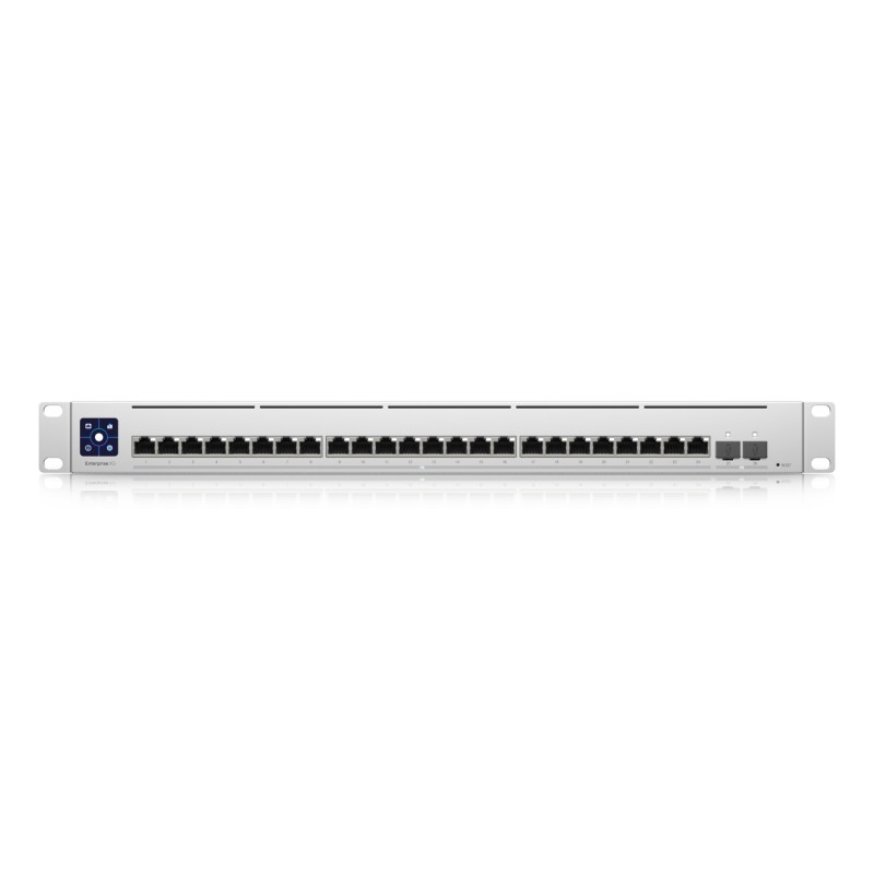 Ubiquiti Switch full managed Layer3 26 Port &bull 24x 10 GbE &bull 2x SFP28 &bull 19? &bull UniFi &bull USW-EnterpriseXG-24 - 20
