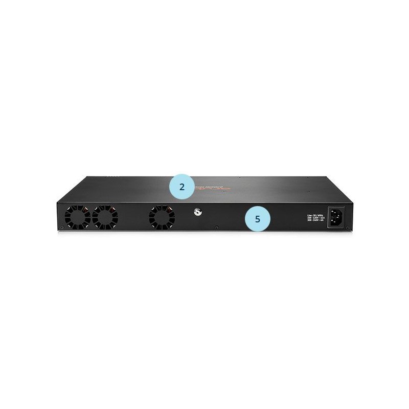HP Switch 1000Mbit, 24xTP, 4xSFP/SFP+-Slot, 6200F-24G-Class4-POE-4SFP+-370W, - 208893 - 2