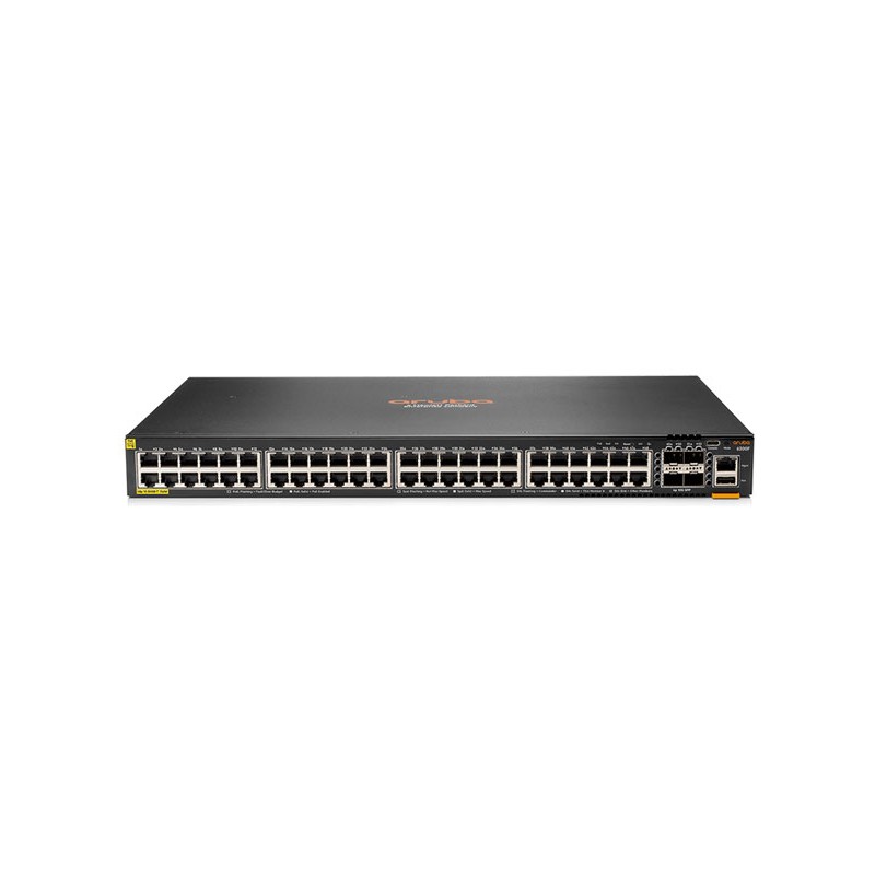 HP Switch 1000Mbit, 48xTP, 4xSFP/SFP+-Slot, 6200F-48G-Class4-POE-4SFP+-740W, - 208896 - 1