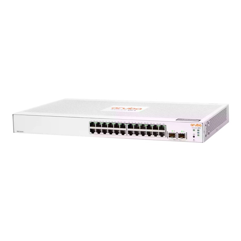 HP Switch 1000Mbit, 24xTP, 2xSFP-Slot, 1830-24G-2SFP, - 209181 - 1