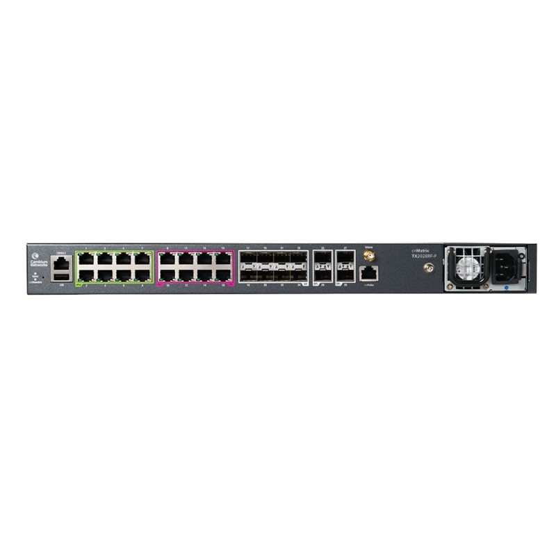 Cambium Networks cnMatrix TX 2028RF-P - POE Switch 28 16 x 1gbps, 8 x SFP, and 4 SFP+ - 209192 - 1