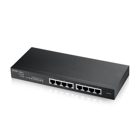 Zyxel Switch smart managed Layer2 8 Port &bull 8x 1 GbE &bull Desktop &bull Lüfterlos &bull NebulaFlex &bull GS1915-8 - 209417 -