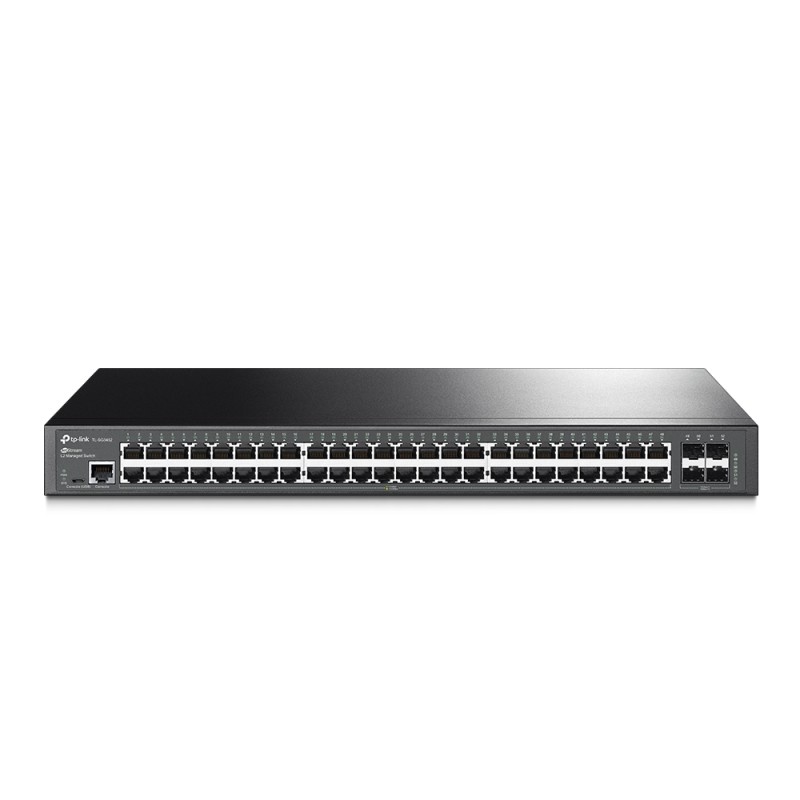 TP-Link Switch full managed Layer2+ 52 Port &bull 48x 1 GbE &bull 4x SFP &bull 19" &bull Lüfterlos, Omada &bull SG3452 - 209661 