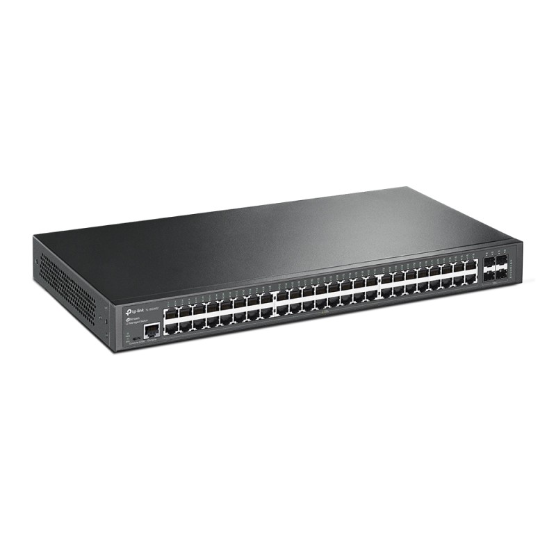 TP-Link Switch full managed Layer2+ 52 Port &bull 48x 1 GbE &bull 4x SFP &bull 19" &bull Lüfterlos, Omada &bull SG3452 - 209661 