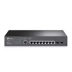 TP-Link Switch full managed Layer2+ 10 Port &bull 8x 1 GbE &bull 2x SFP &bull 13" &bull Lüfterlos, Omada &bull SG321 - 209663 - 