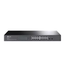 TP-Link Switch full managed Layer2 18 Port &bull 16x 1 GbE &bull 2x SFP &bull 19" &bull Lüfterlos, Omada &bull SG2218 - 209664 -