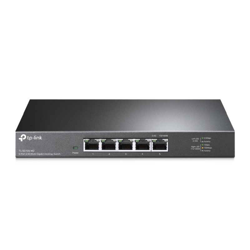 TP-Link - TL-SG105-M2 - 5-Port 2.5G Multi-Gigabit Desktop Switch - 209674 - 1