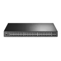 TP-Link Switch full managed Layer2+ 52 Port &bull 48x 1 GbE &bull 4x SFP &bull PoE Budget 384 Watt &bull 48x PoE at &bull 4x SFP