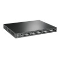 TP-Link Switch full managed Layer2+ 52 Port &bull 48x 1 GbE &bull 4x SFP &bull PoE Budget 384 Watt &bull 48x PoE at &bull 4x SFP
