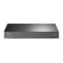 TP-Link Switch full managed Layer2 10 Port &bull 8x 1 GbE &bull PoE Budget 58 Watt &bull 8x PoE at &bull 2x SFP &bull 10? &bull 
