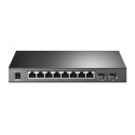 TP-Link Switch full managed Layer2 10 Port &bull 8x 1 GbE &bull PoE Budget 58 Watt &bull 8x PoE at &bull 2x SFP &bull 10? &bull 