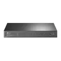 TP-Link Switch full managed Layer2 8 Port &bull 8x 1 GbE &bull PoE Budget 58 Watt &bull 4x PoE at &bull Lüfterlos, Omada &bull S