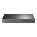 TP-Link Switch full managed Layer2 8 Port &bull 8x 1 GbE &bull PoE Budget 58 Watt &bull 4x PoE at &bull Lüfterlos, Omada &bull S