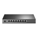 TP-Link Switch full managed Layer2 8 Port &bull 8x 1 GbE &bull PoE Budget 58 Watt &bull 4x PoE at &bull Lüfterlos, Omada &bull S