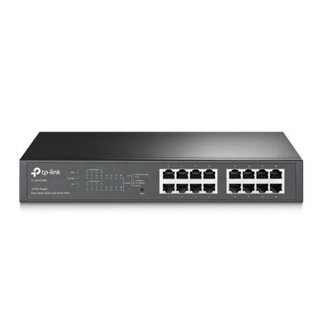 TP-Link - TL-SG1016PE - 16-Port Gigabit Easy Smart Switch with 8-Port PoE+ - 209699 - 1