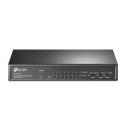 TP-Link - TL-SF1009P - 9-Port 10/100 Mbps Desktop Switch with 8-Port P - 209710 - 1