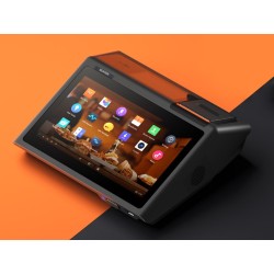 Sunmi d2 mini Touchsystem, 10.1" Widescreen Display, 4.3" Kundendisplay, 58mm Bondrucker, Android 8.1, NFC, microSD - 195965 - 1