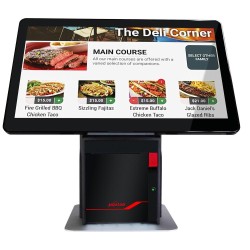 Poslab WP-8670 Android Touchsystem 15,6", RK3368, 2GB/16GB, inkl. integriertem 80 mm Bondrucker schwarz - 206101 - 1