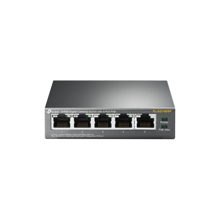 TP-Link - TL-SG1005P - 5-Port Gigabit Desktop Switch with 4-Port PoE - 209713 - 1