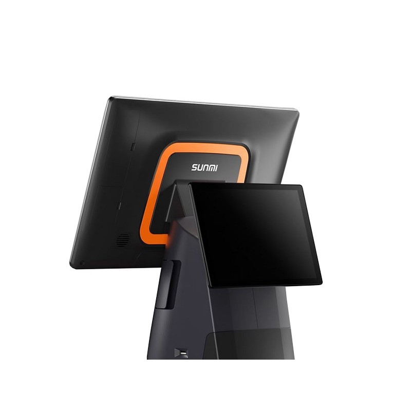 Sunmi T2s, touch system 15.6" including 80mm printer with rear 10" display - 211230 - 2