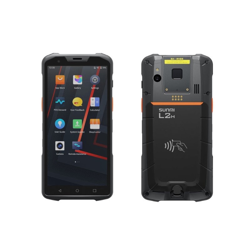 Sunmi L2H - 5.5" Display, Android 11 mit GMS, 4GB/64GB, ZBR 2D-Scanner, Fingerabdruckleser, Octa-Core - 213698 - 1