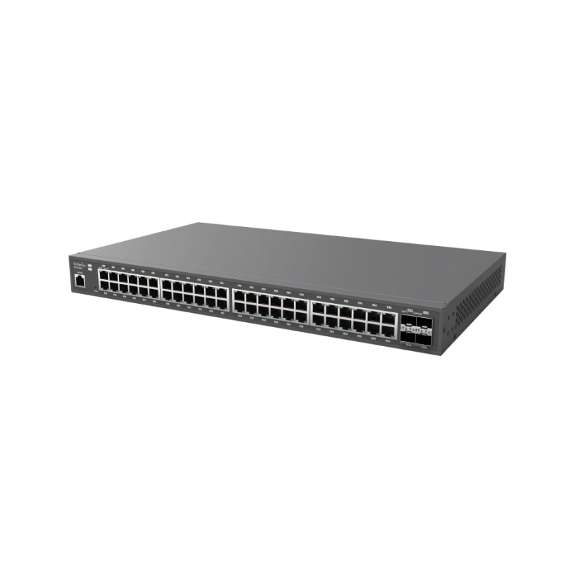 EnGenius Switch full managed Layer2+ 52 Port &bull 48x 1 GbE &bull 4x SFP+ &bull 19" &bull ECS1552 &bull EnGenius Cloud - 209985