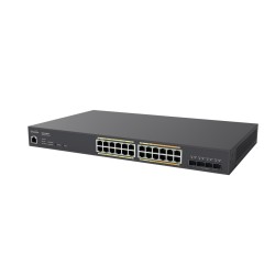 EnGenius Switch full managed Layer2+ 28 Port &bull 8x 2.5 GbE, 16x 1 GbE &bull PoE Budget 410W &bull 24x PoE at &bull 4x SFP+ &b