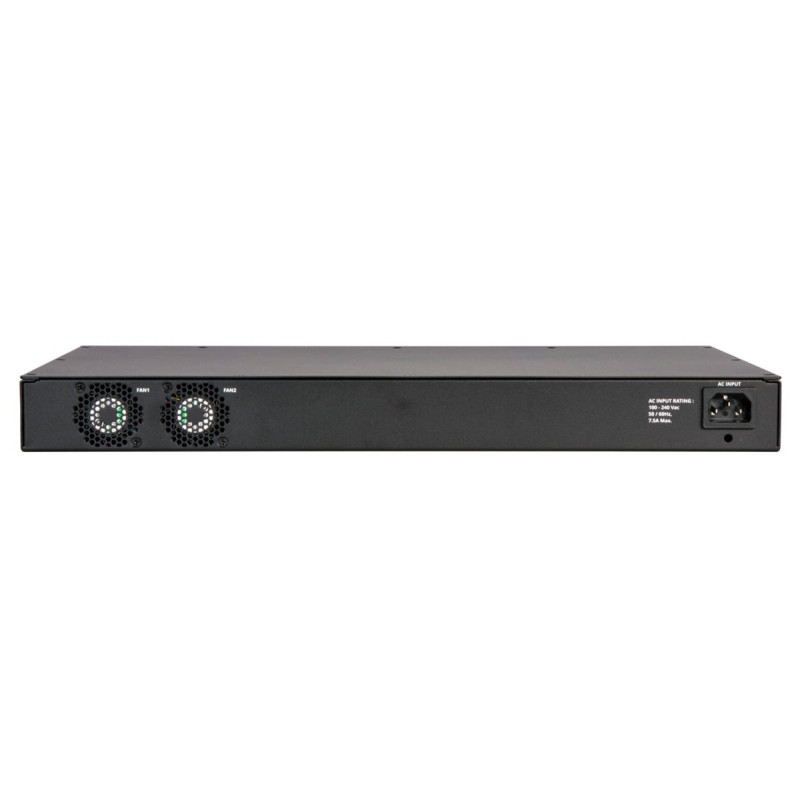 CommScope RUCKUS ICX8200-24P Switch, 24x10/100/1000 Mbps PoE+ ports, 4x25 GbE SFP28 stacking/uplink-ports, 370W PoE - 212051 - 2