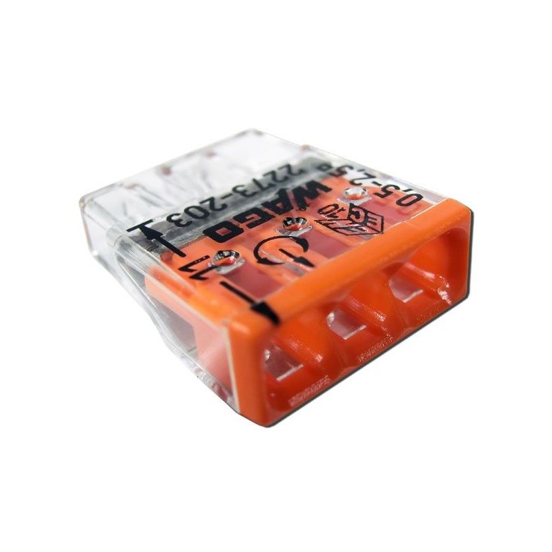 Wago Series 2273 - 3-conductor terminal (100 pieces) - 103858 - 1