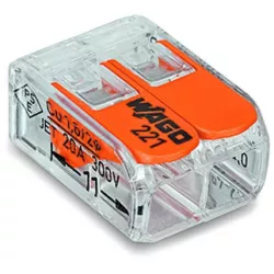 Wago Serie 221 - 2*4mm (100 Stück) - 120373 - 1