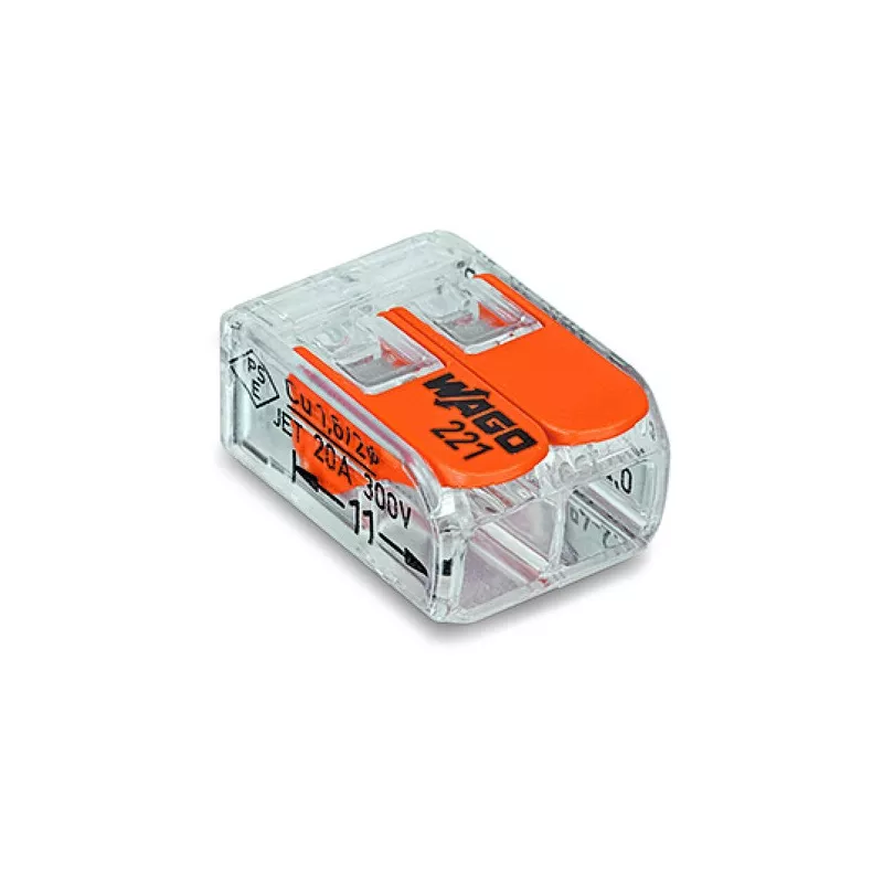 Wago Serie 221 - 2*4mm (100 Stück) - 120373 - 1