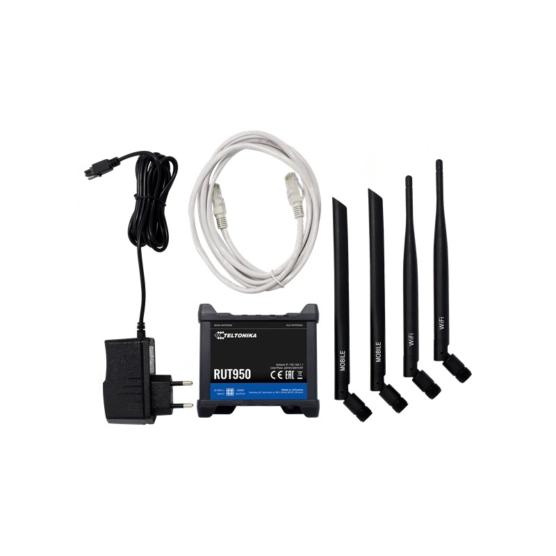 Teltonika · Router · RUT950 · LTE Modem Router/WLAN - 136706 - 6