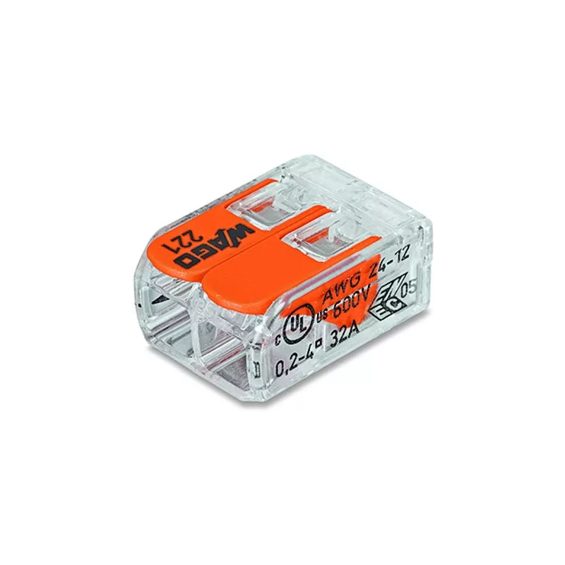 Wago Series 221 - 2*4mm (100 pieces) - 120373 - 2