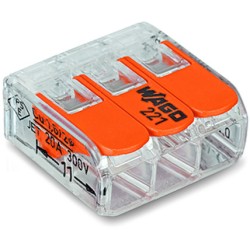 Wago Series 221 - 3*4mm (50 pieces) - 120374 - 1