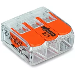 Wago Series 221 - 3*4mm (50 pieces) - 120374 - 1