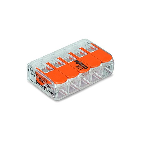 Wago Series 221 - 5*4mm (25 pieces) - 120375 - 1